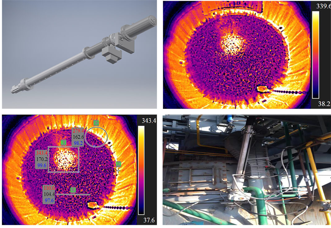高爐爐頂熱成像系統解決方案
