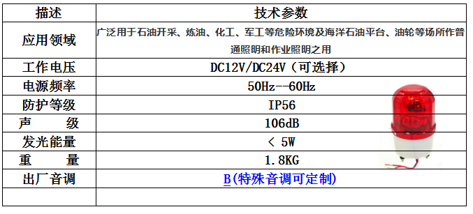 聲光報(bào)警器